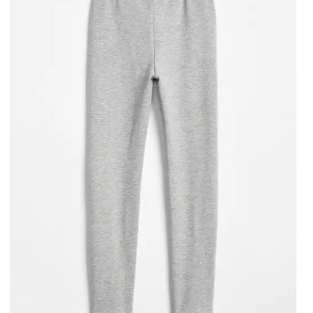 Gap Kids Girls Leggings Sz 8 Heathered Gray NEW - Picture 2 of 11